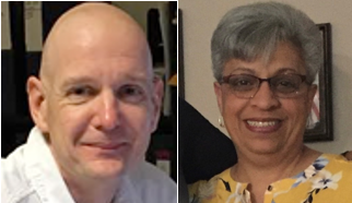 Sean O’Leary (left) and Anabell Williams